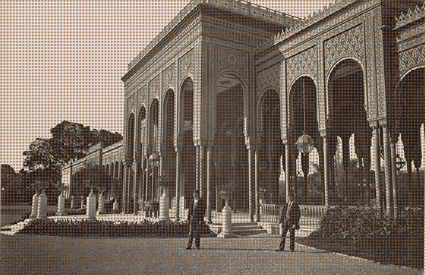 Gezira Palace Ironwork Portico 1869