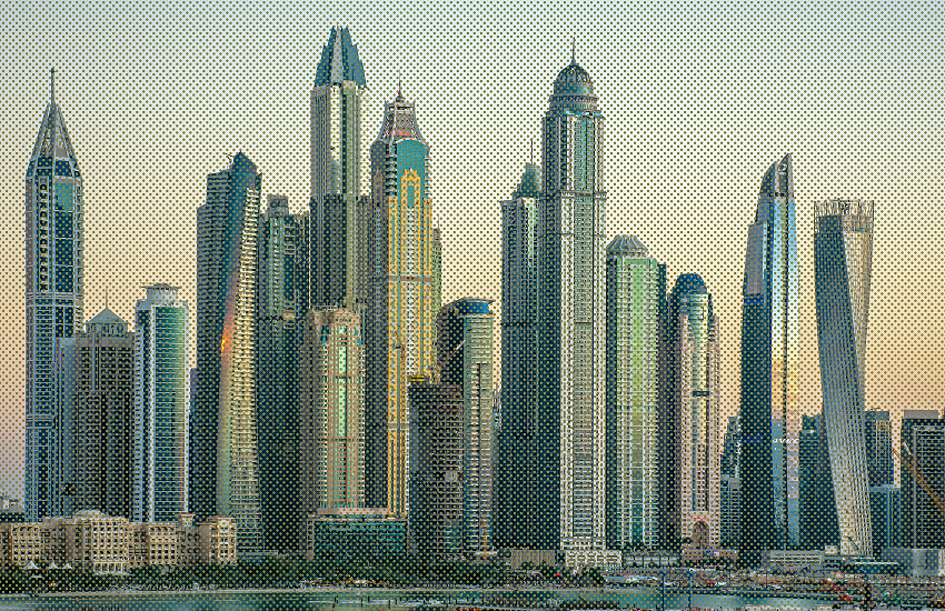 Dubai Marine Unique Buildings